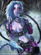 Jinx Lipbite (Crimson-Karma) [League Of Legends]