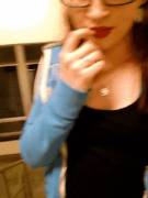 {F}Lashing My Tits In The Stair Well. Always With A Smile :)