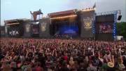 Girls Lining Up To Flash At Steel Panther Gig In Wacken
