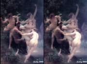 Nymphs And Satyr - Bouguereau