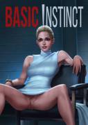 Sharon Stone Showing What The Basic Instinct Poster Really Should Have Been (Rino99)