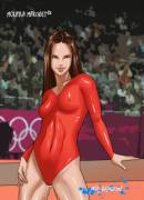 Mckayla Maroney Getting Overly Excited At A Competition By Mr Samson