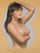 Zooey Deschanel By Ernie Centofanti