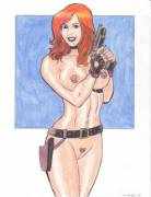 Kari Byron Is A Natural Red-Head. Myth Confirmed! (Mpowelljr)