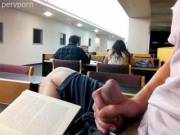 Hidden Library Cumshot (X-Post /R/Gayhiddencams)