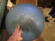 Rode My Dildo Bouncing On My Exercise Ball--Provided Big Results.