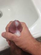 A Little Cumshot At Work...