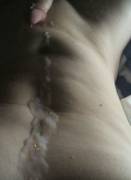 Sticky Mess On [M]Y Chest