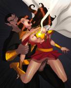 Mary Marvel V. Black Adam (Heroineaddict)