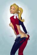 Harley Quinn, Slipping Out Of Her Classic Outfit [Miravi]