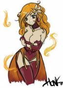 Lina With A &Amp;Quot; Handbra&Amp;Quot;!