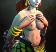 Topless Enchantress