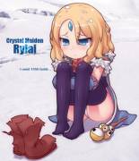 Kawaii And Poor Loli Crystal Maiden