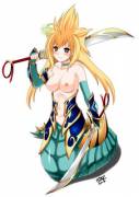 Anime-Style Naga Siren