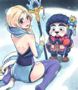 Rylai And Tuskar (X-Post From R/Dota2)