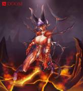 R63 Doom (And Chibi Form For A Bonus) By Bukbuk