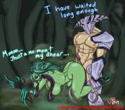 Sven X Death Prophet By Villainous_Muse