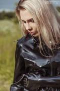 Katerina Piglet - Latex Straitjacket
