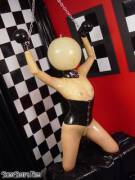 Ball Hood, Ball Mittens, And Some Transparent Latex