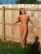 Sexy Brunette With Perfect Sportive Body