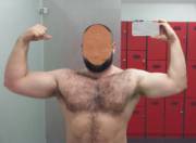 Double Bicep Show Off. Forgive My Ms Paint Skills.