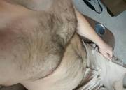 Too Hot In The House To Wear A Shirt Today.