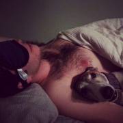 My Boyfriend, All Cuddled Up For The Night