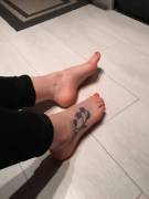 Another View Of My Tattooed Feet :) [Canada] [21]