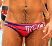 Most Swimmers Shave And Trim But I'm Glad He Doesn't