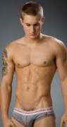 Just In His Grey Briefs
