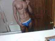 Me And My Blue Briefs. Thoughts?