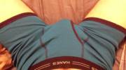 Blue Boxer Briefs