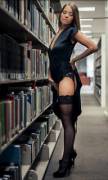 Lingerie In The Library