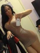 Nice Curves In Tight Dress