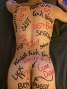 You're Not Allowed To Wash It Off