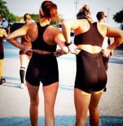 Pulling Up Their Shorts