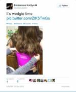 Twitter/Instagram Girl Wedgies With Screenshots (3Rd Album)