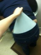 Blue Panties And Mom Jeans