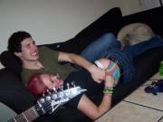 Guitar Lesso... Wedgie!