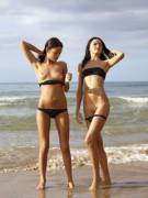 One Bottomless, One Topless