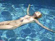 Floating In The Pool