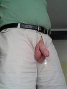 Soft Pulled Out Of Shorts With Balls