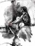 The Dreamer - By /U/Youngluck [Brunette, Watercolor]