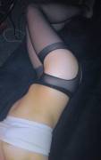 Suspender Pantyhose Found In Gw