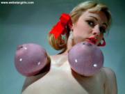 Like Having Two Huge Ticks On Your Chest.