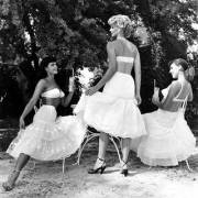 Bettie Page, Kathleen Stanley, And Bunny Yeager