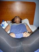 Showing Panties With A Smile