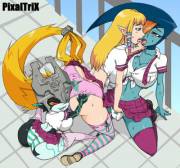 Schoolgirls [Legend Of Zelda]