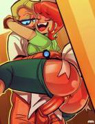 Dexter's Mom And Dad Really Going At It (Andava) [Dexter's Laboratory]