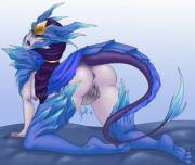 Playful Shyvana (Xinaelle) [League Of Legends]